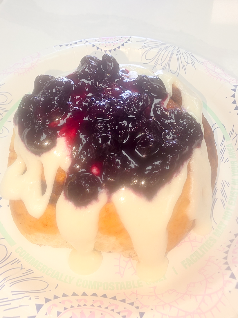 blueberry roll