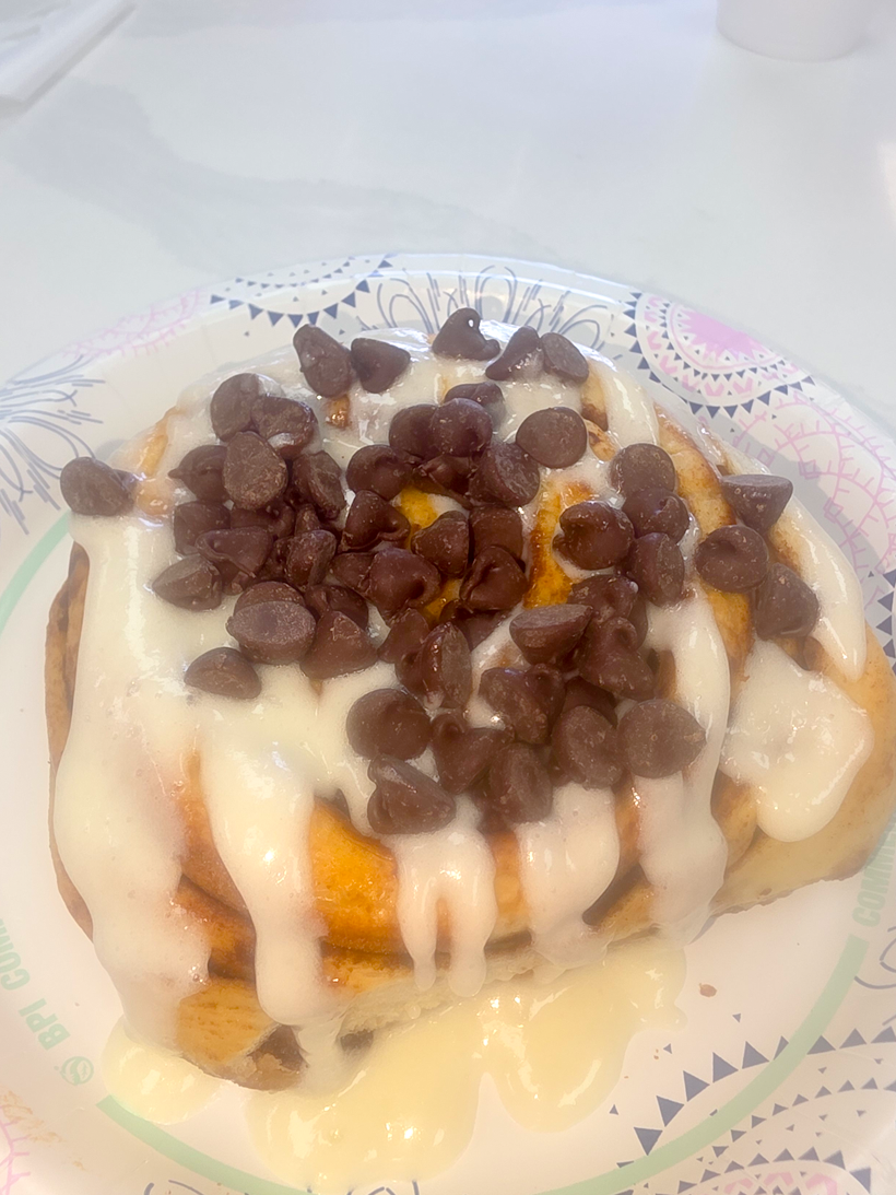 chocolate chip roll